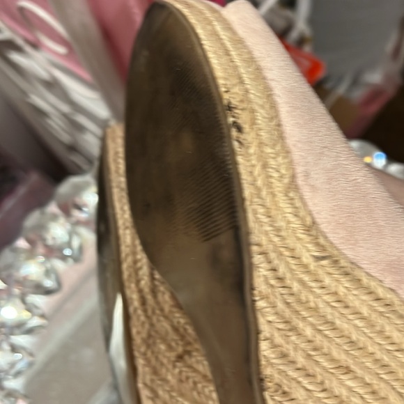 Laurie Felt Leather Upper Peep Toe Shoes 8.5 - Picture 9 of 12